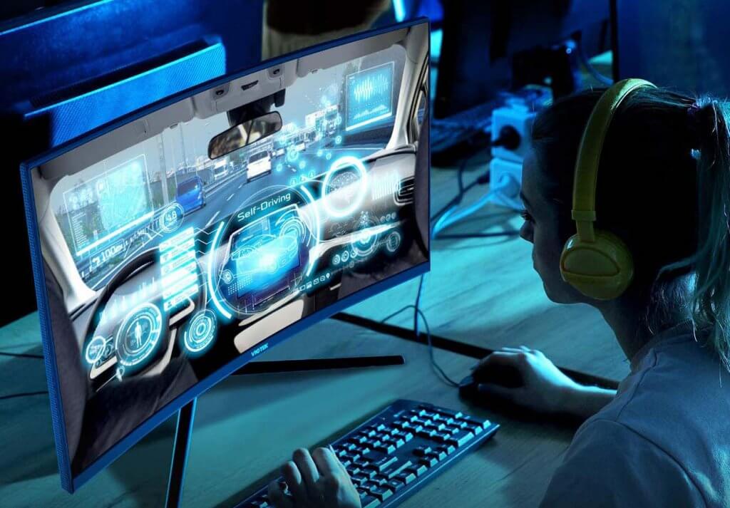 Gaming Monitor and setup
