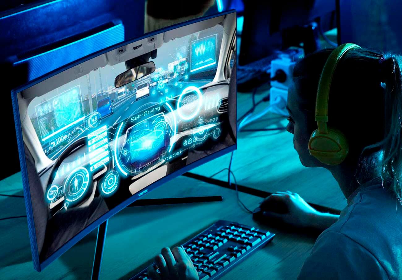 Gaming Monitor and setup