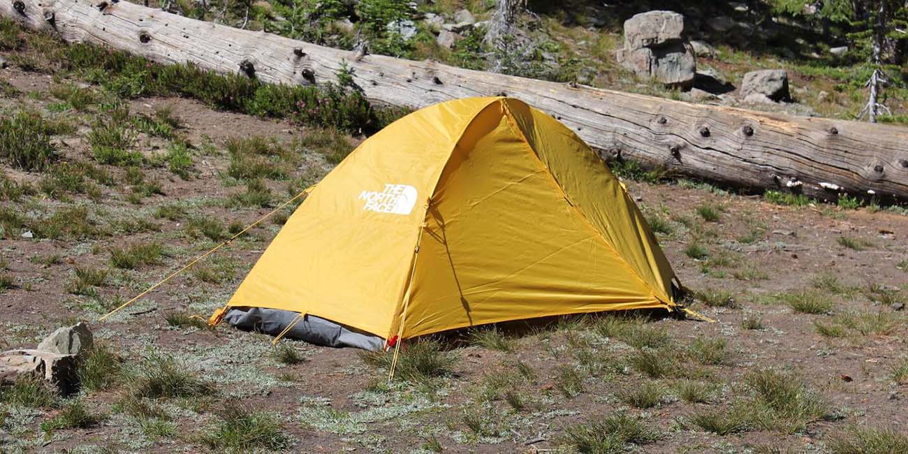 THE NORTH FACE Stormbreak 1 Tent in the wilderness