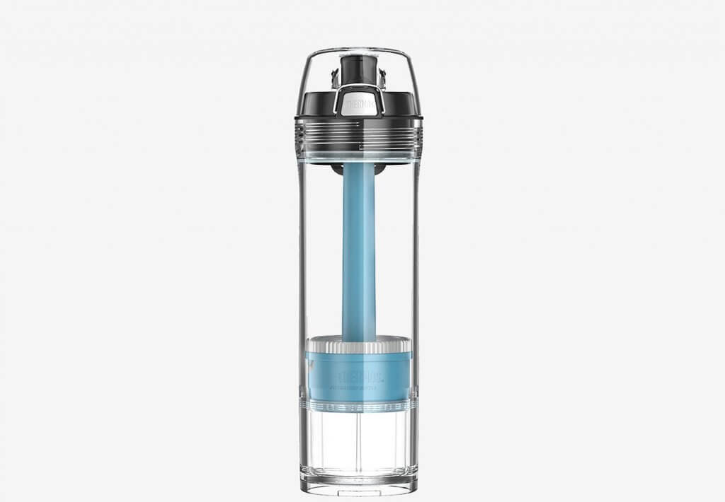 Thermos NSFANSI 53 Certified 22 Ounce Tritan Water Filtration Bottle