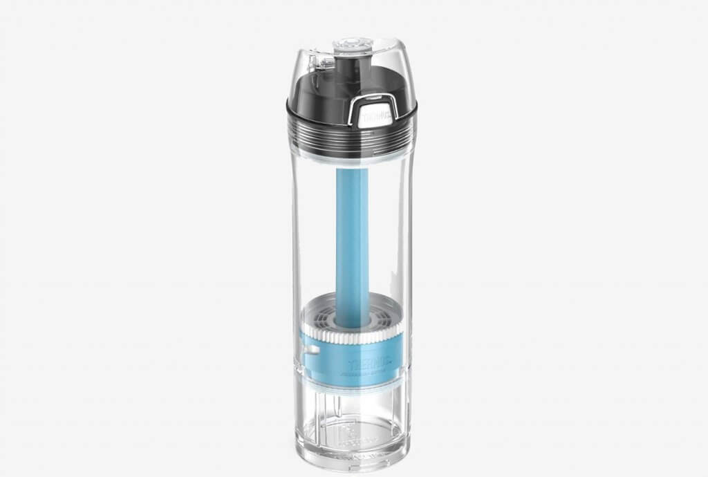 Thermos NSFANSI 53 Certified 22 Ounce Tritan Water Filtration Bottle