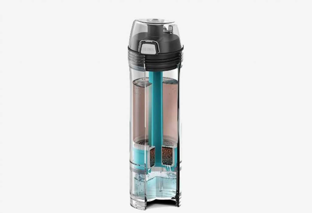 Thermos NSFANSI 53 Certified 22 Ounce Tritan Water Filtration Bottle