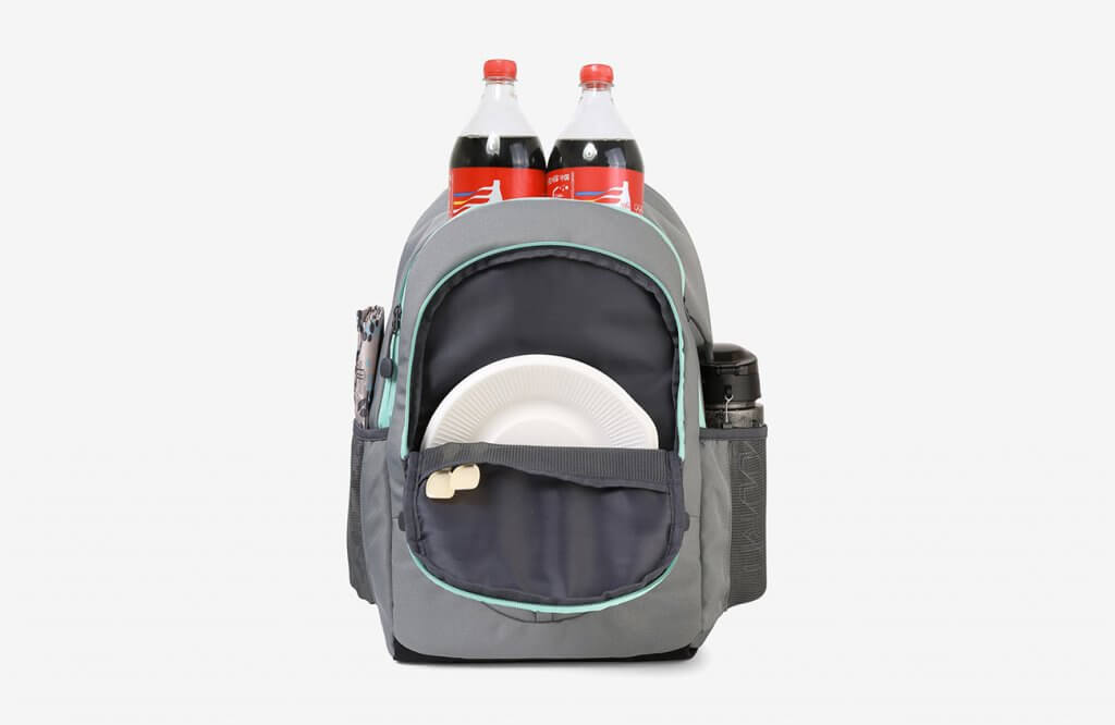 TOURIT Insulated Backpack Cooler fitting two big soda bottles
