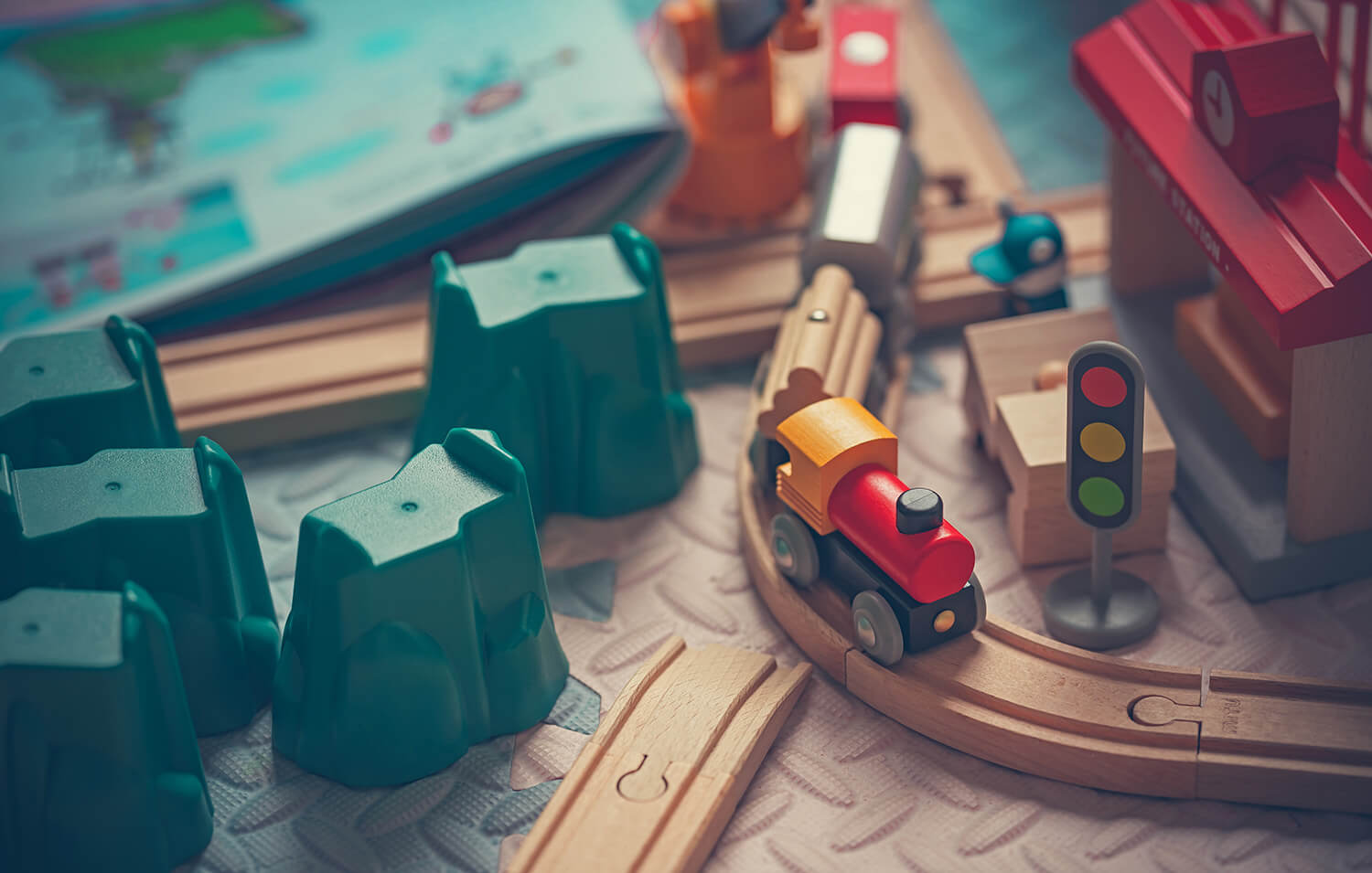 Toy train for a 3 year old boy
