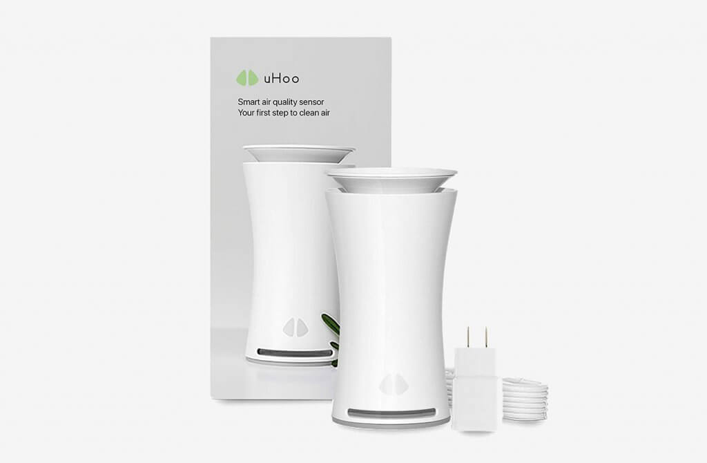 uHoo Indoor Air Quality Sensor 9-in-1 Smart Air Monitor