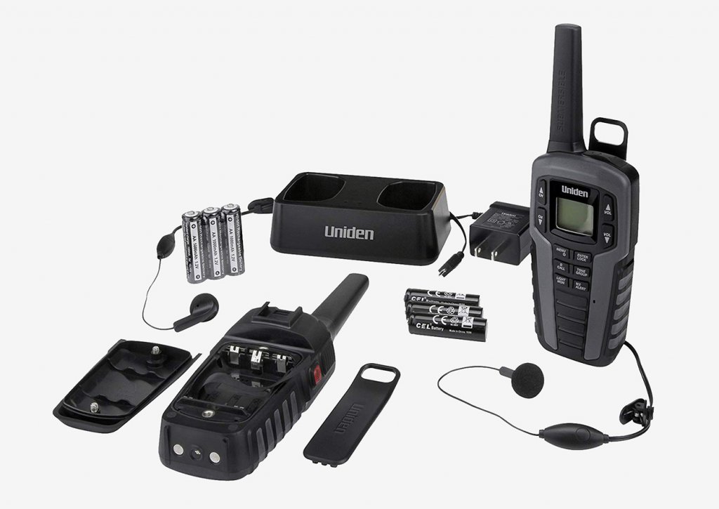 Uniden SX507-2CKHS FRS and accessories