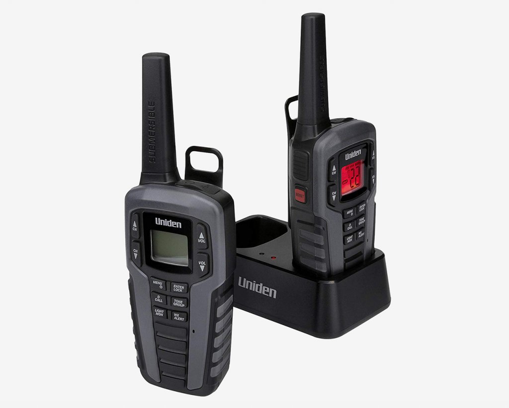 Uniden SX507-2CKHS FRS and docking station