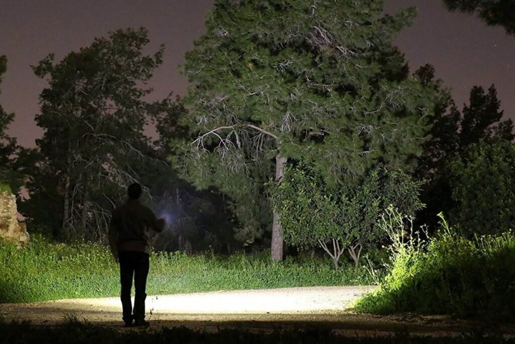 URPOWER Tactical Flashlight outdoors