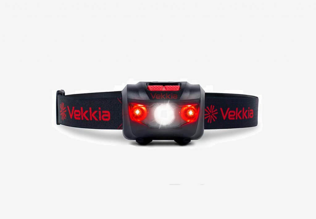 Vekkia CREE LED Headlamp stretchable headband front