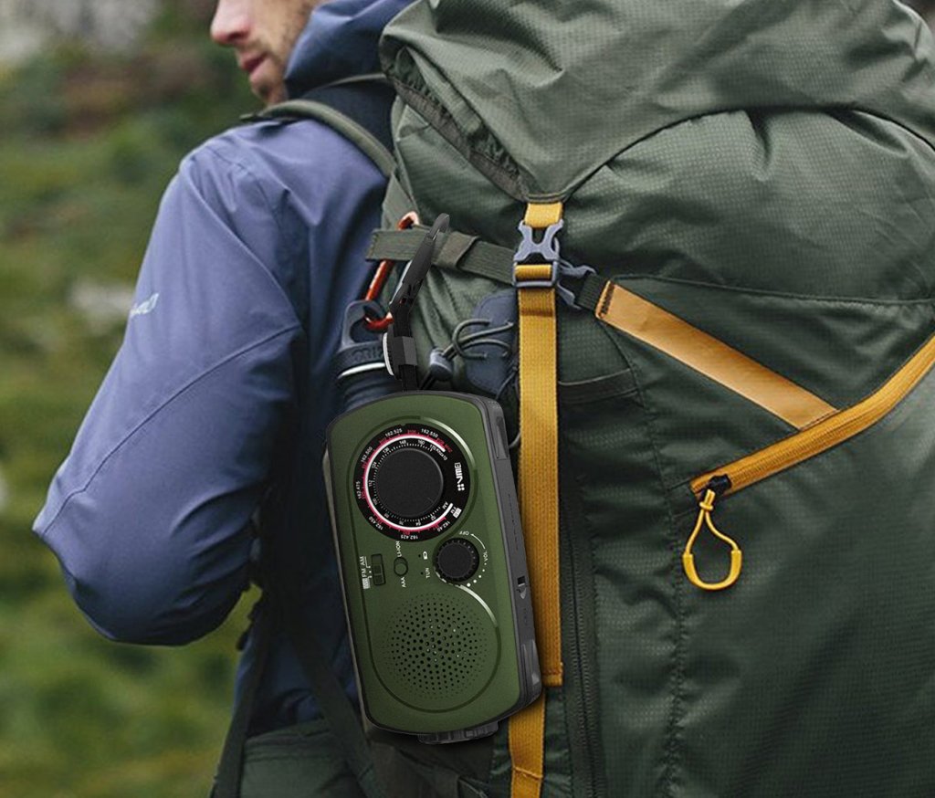 VMEI Emergency Radio for hiking