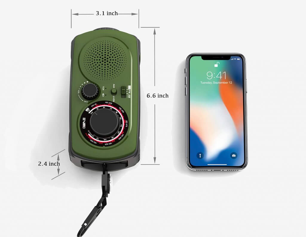 VMEI Emergency Radio measurements