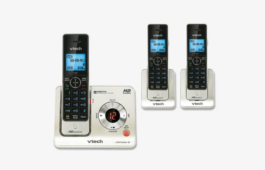 VTech LS6425-3 Cordless Phones With Base