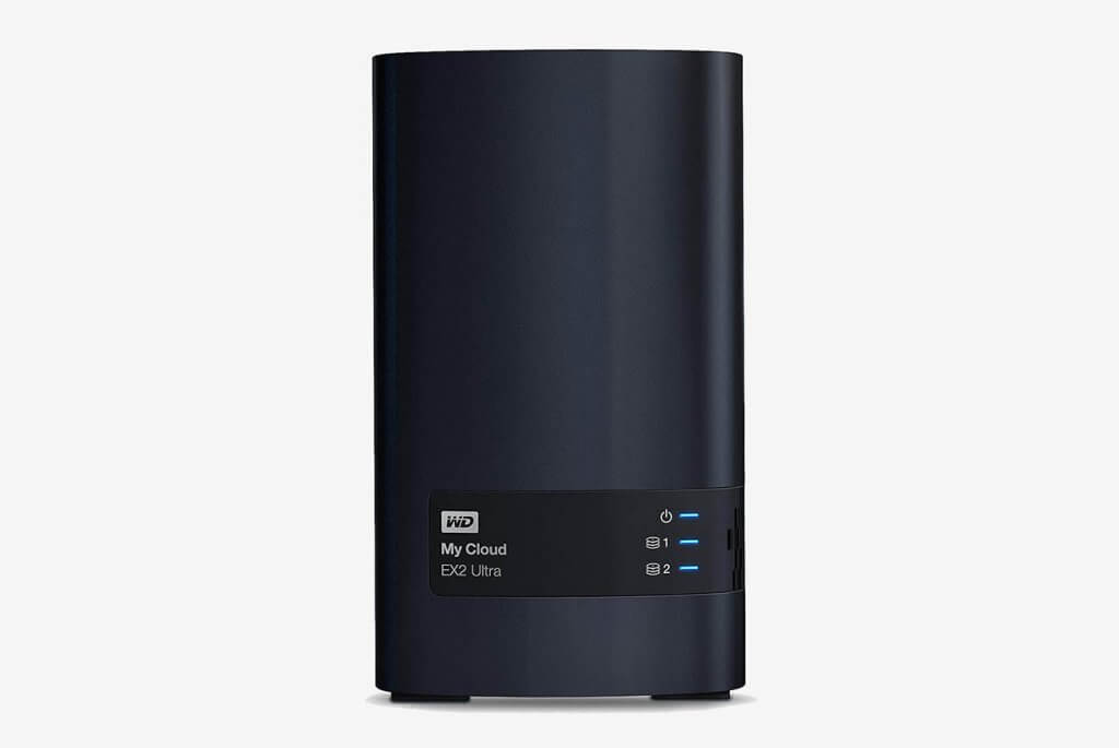 WD 8TB My Cloud EX2 Ultra Network Attached Storage - NAS - WDBVBZ0080JCH-NESN