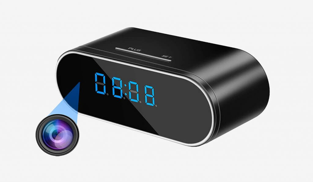WEMLB WB-726 HD 1080P WiFi Hidden Camera Alarm Clock