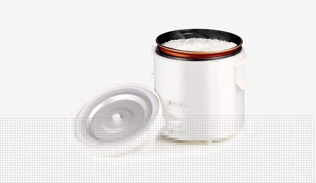 WHITE TIGER Mini Rice Cooker