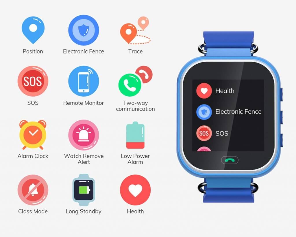 Wonbo Smart Watch For Kids Apps