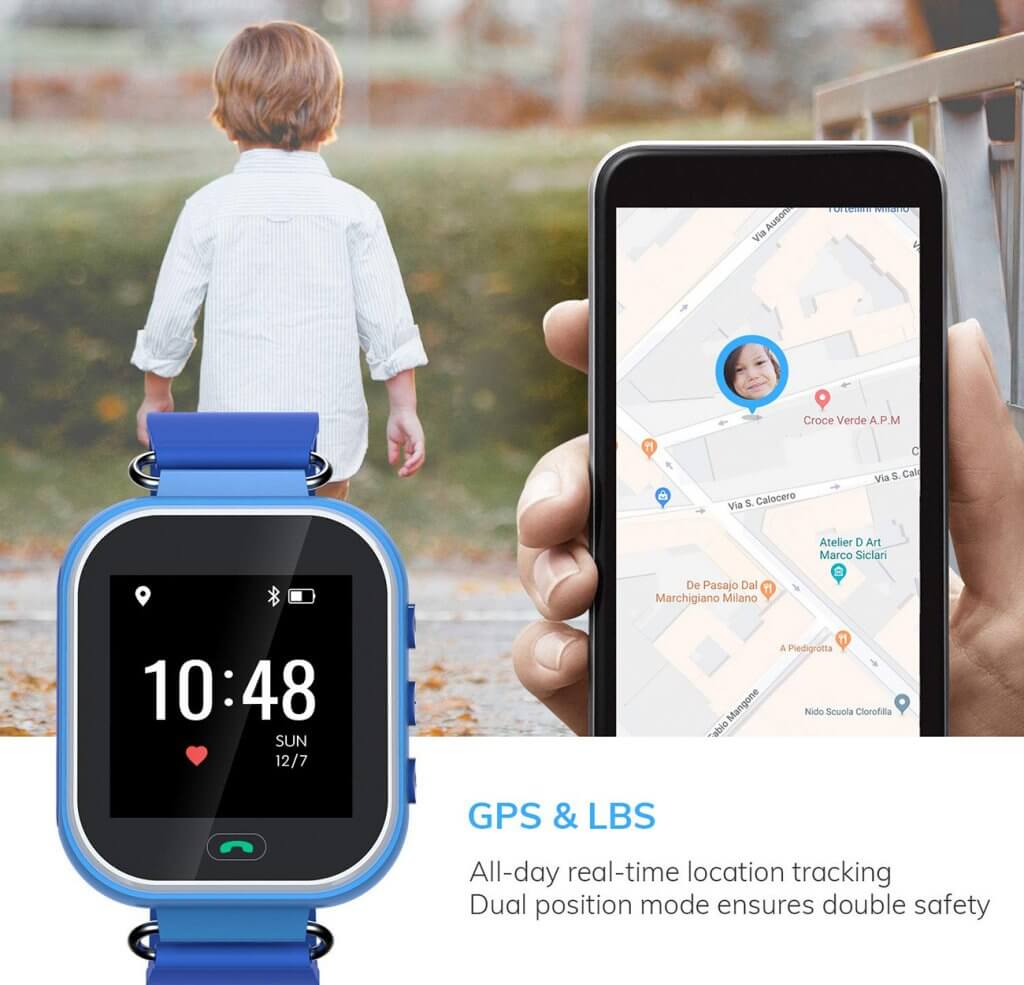 Wonbo Smart Watch For Kids GPS & LBS