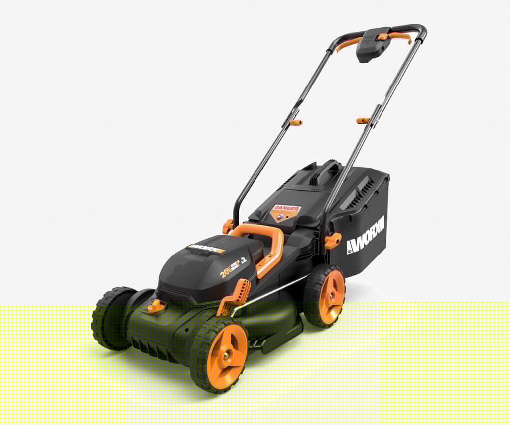 Worx 14-Inch 40-Volt Cordless Lawn Mower