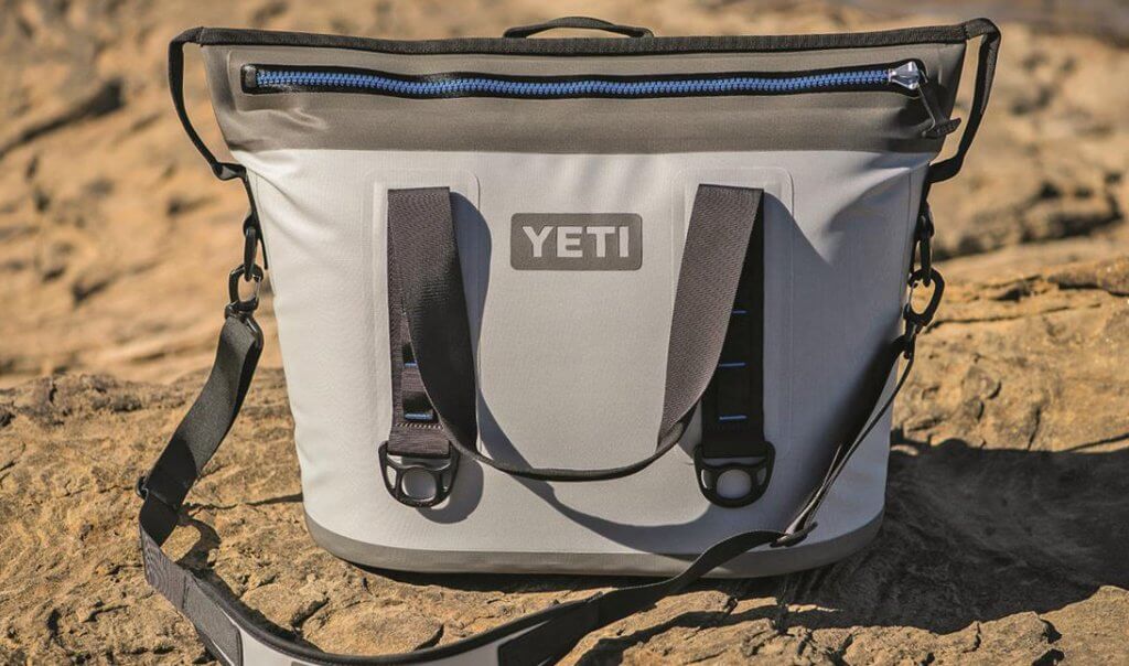 YETI Cooler on the beach