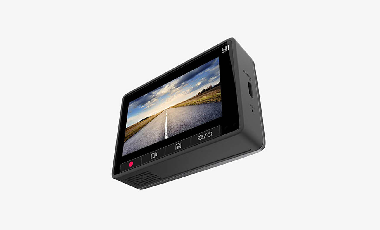 YI Smart Dash Cam screen