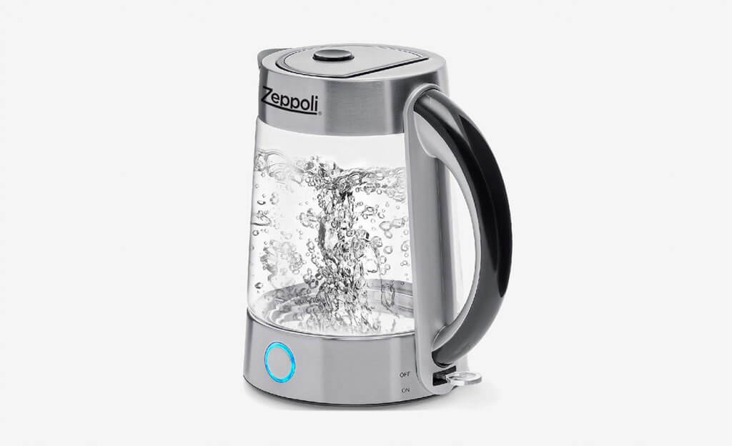 Zeppoli Electric Kettle back