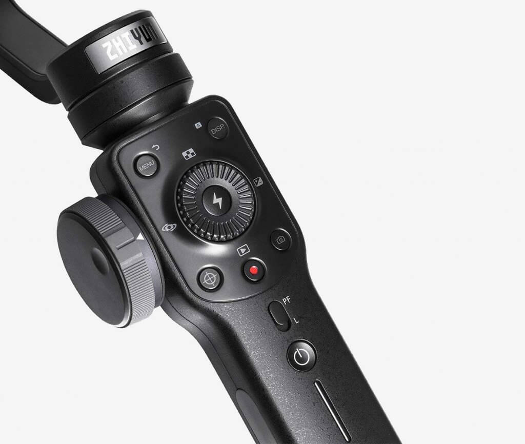 Zhiyun Smooth 4 controls