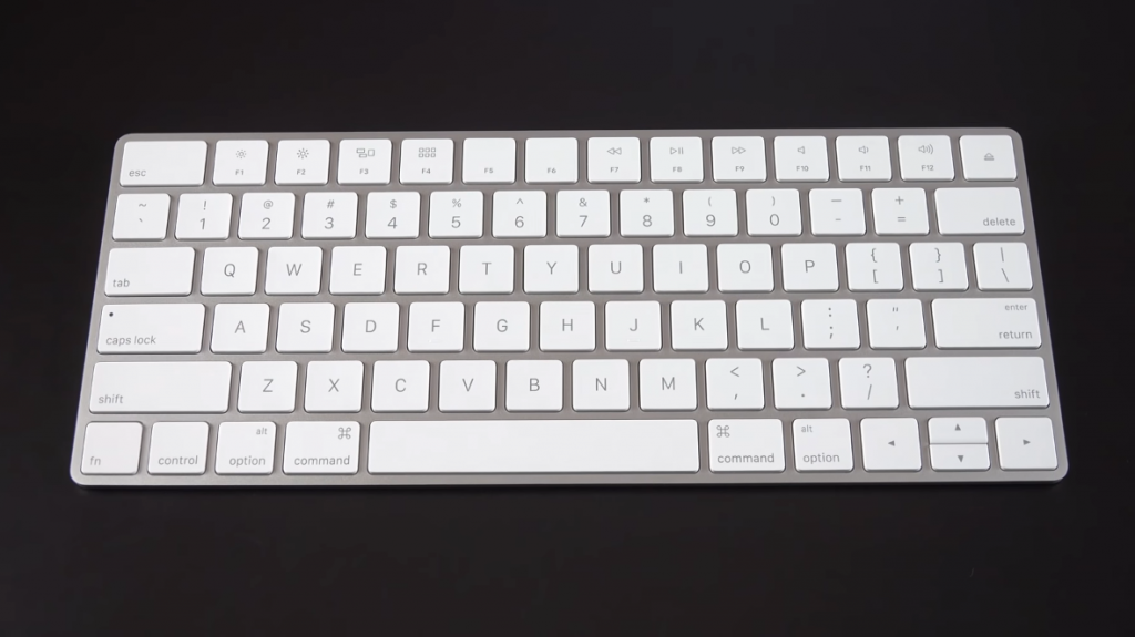 Apple Magic Wireless Keyboard on desk