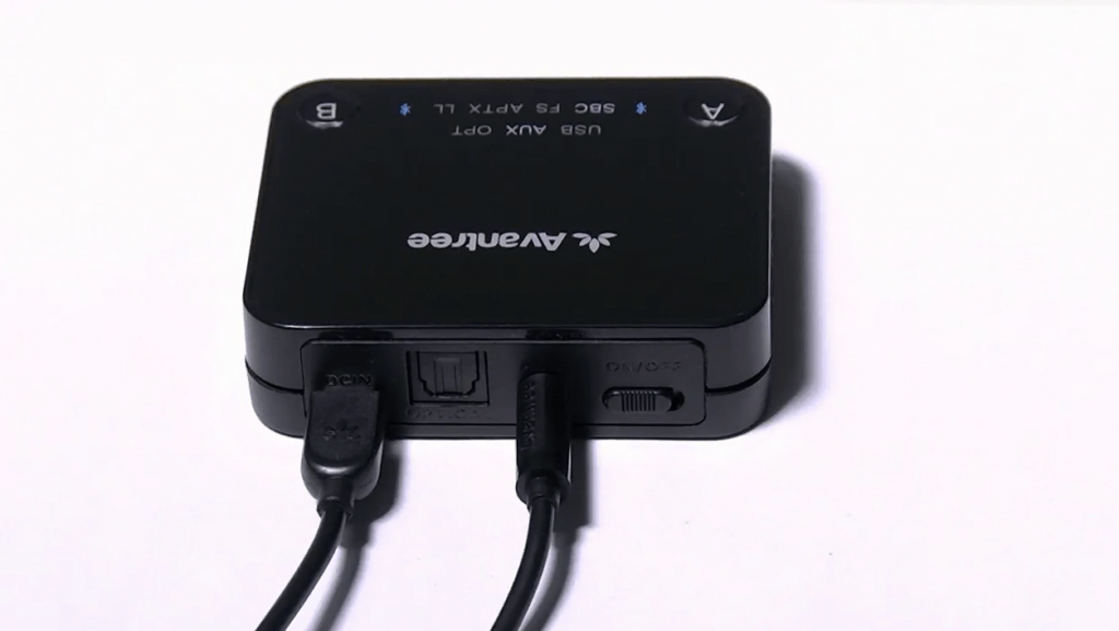 Avantree Audikast Plus inputs