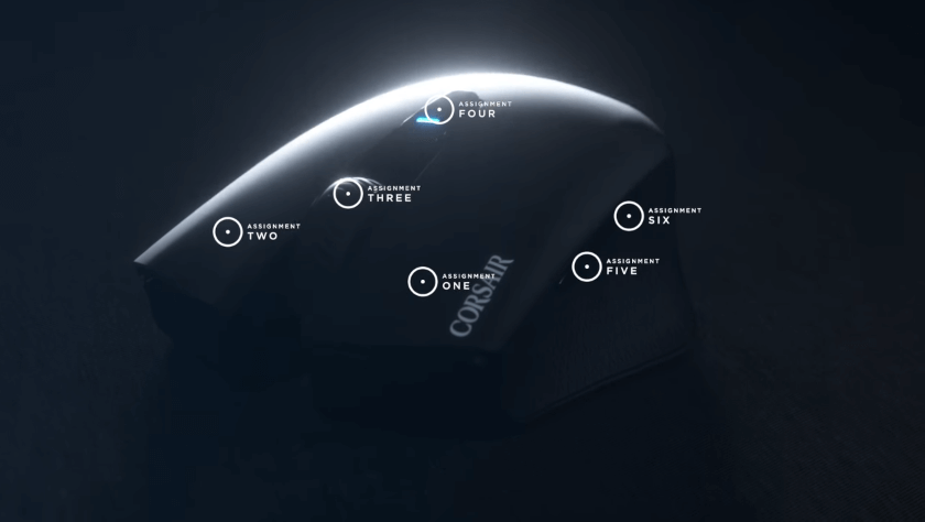 Corsair Harpoon RGB Wireless buttons