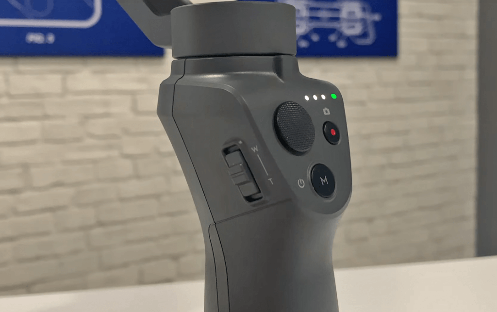 DJI OSMO Mobile 2 controls
