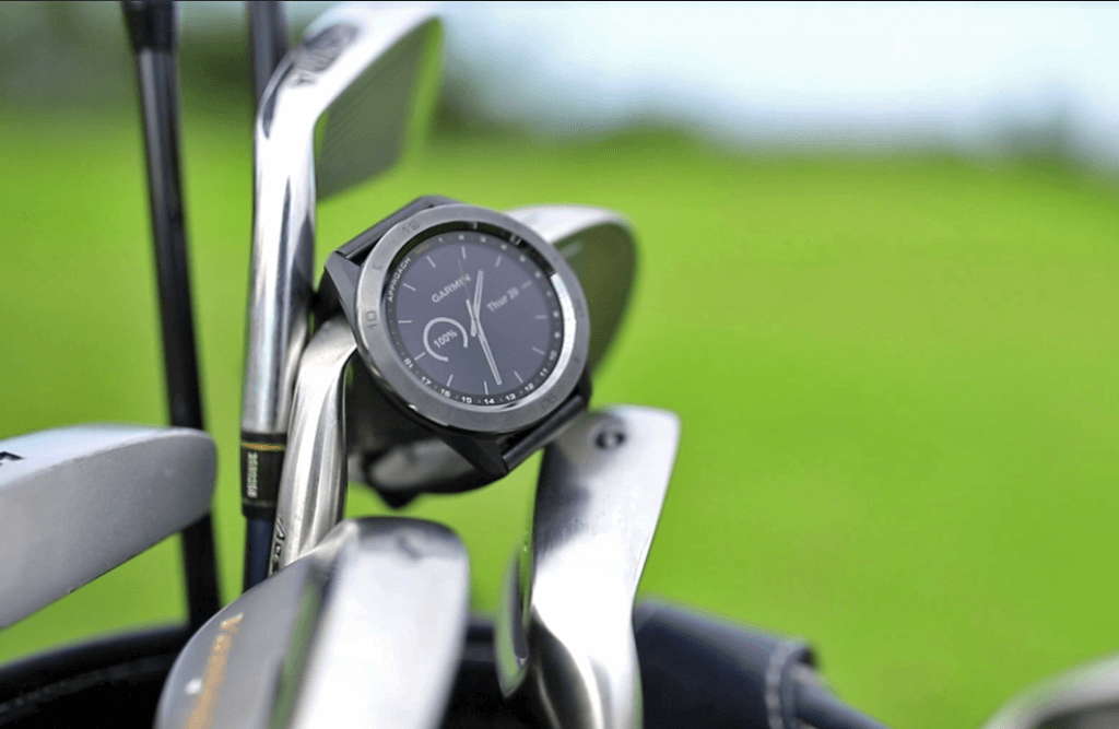 Garmin Approach S60 on golf course