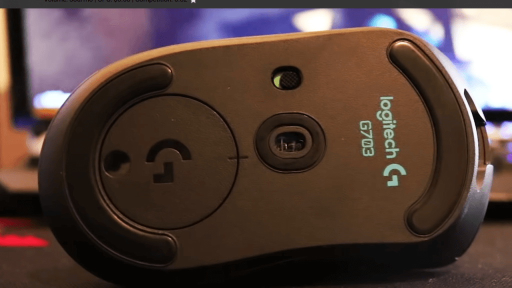 Logitech G703 Sensor Close Up
