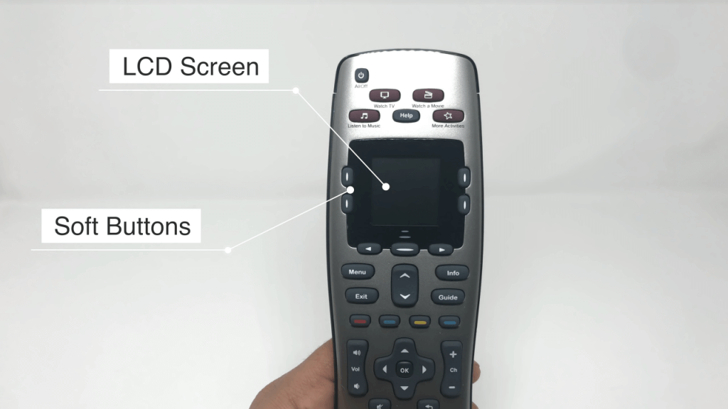 Logitech Harmony 650 Top