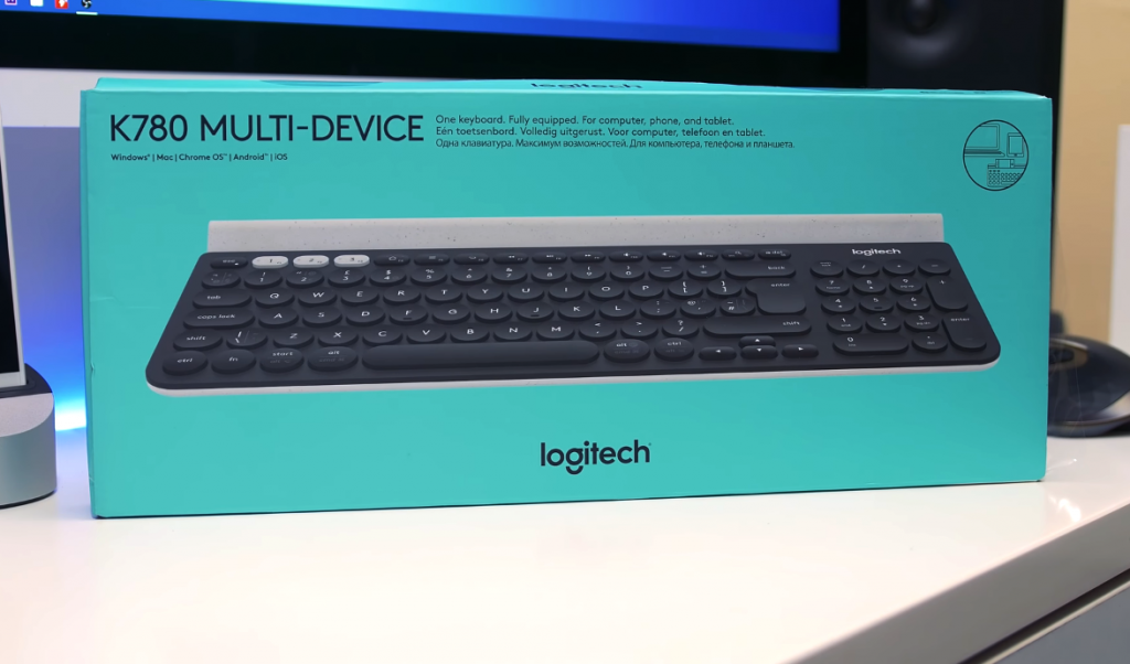 Logitech K780 box