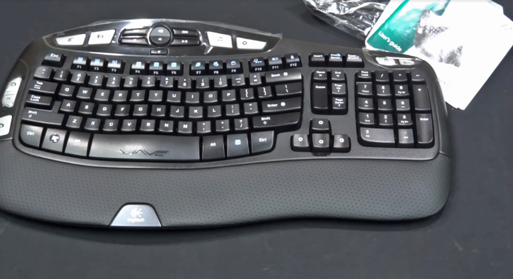 Logitech Wireless Wave desk