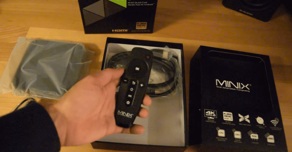 Minix NEO U1 remote
