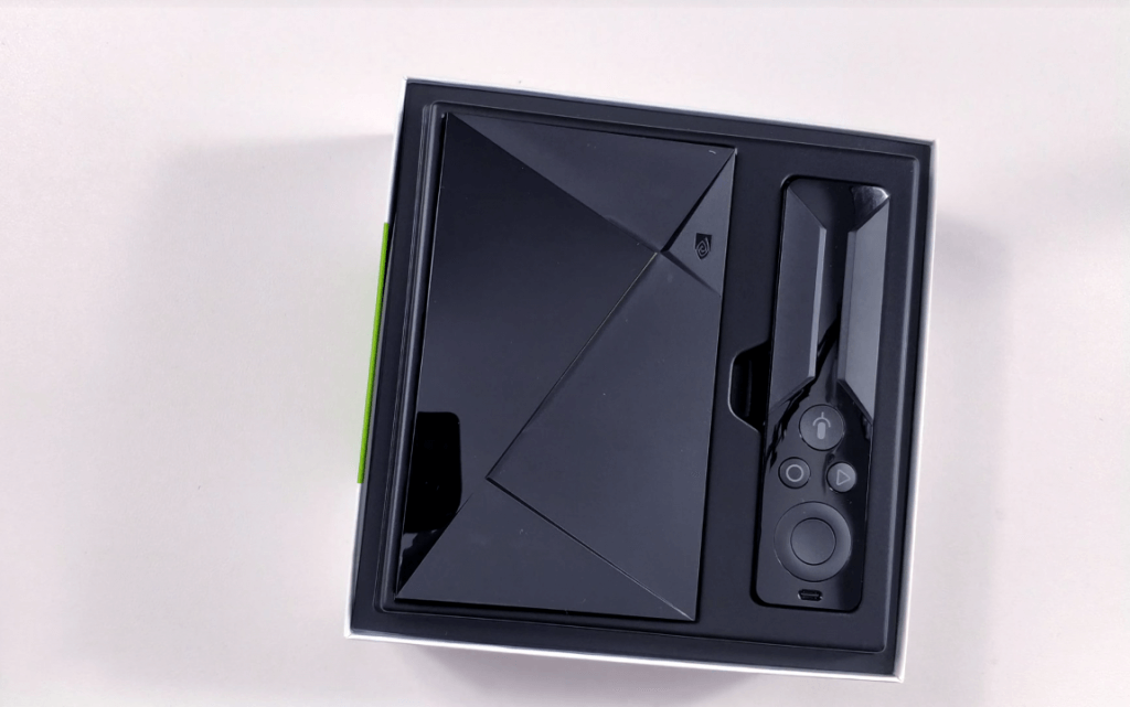 Nvidia Shield TV Gaming Edition box contents