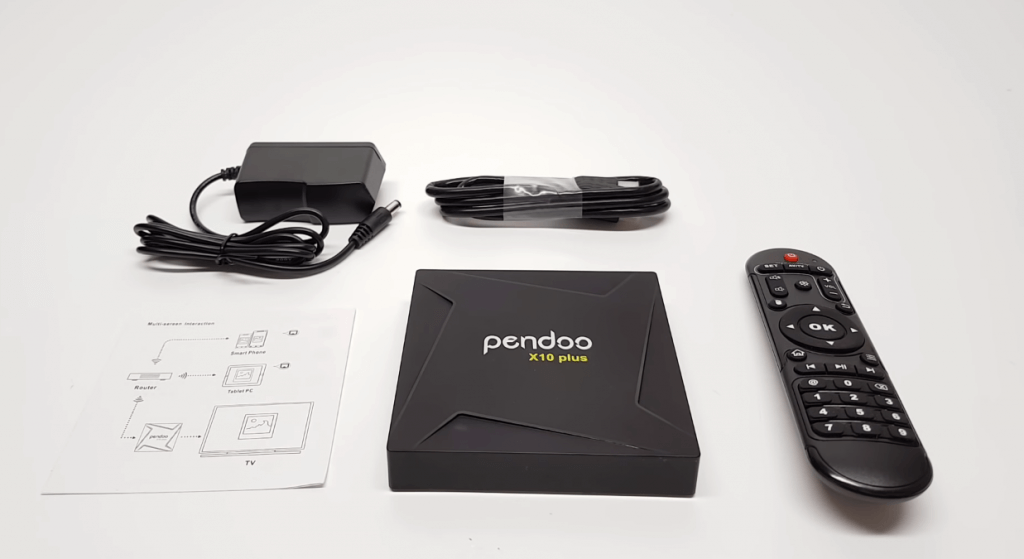 Pendoo X10 Plus and accessories