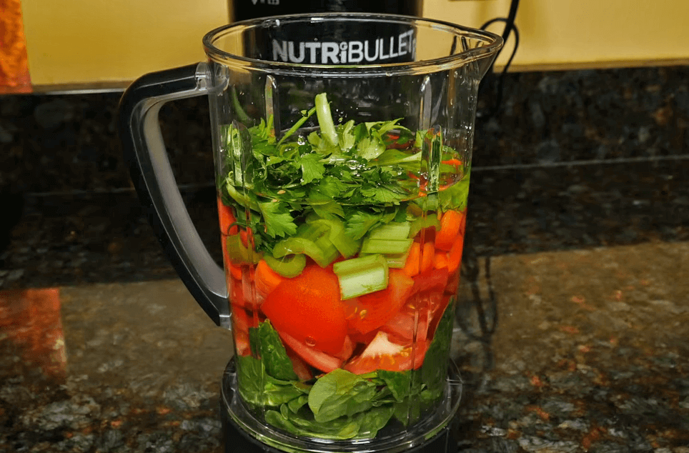 Salsa made in the Nutribullet RX Blender N17-1001