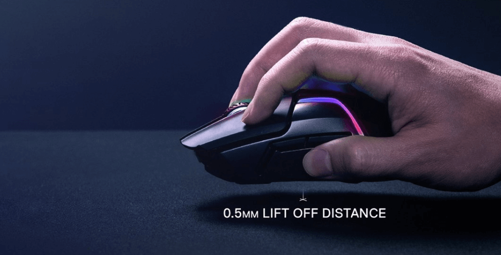 SteelSeries Rival 650 lift-off distance
