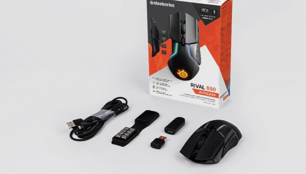 SteelSeries Rival 650 packaging