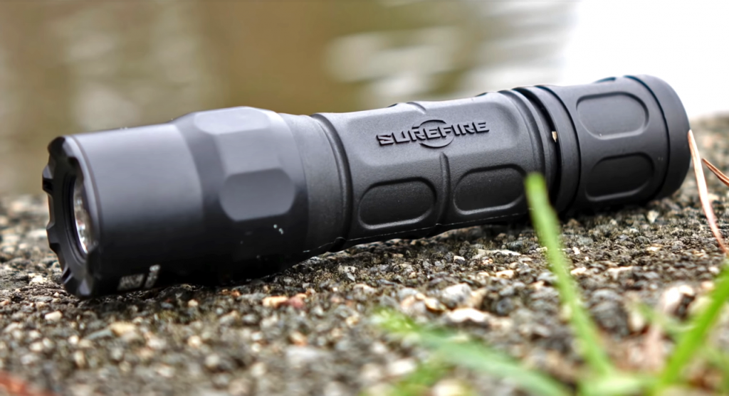 SureFire G2X Series Tactical Flashlight in the outdoors