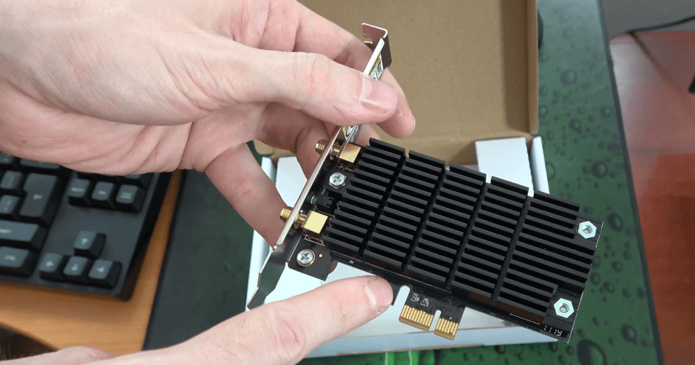 TP-Link Archer T6E AC1300 Heat sink